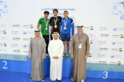 The UAE leads the medal count as the Gulf Swimming Championship kicks off in Abu Dhabi