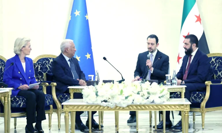 The European Union lays out 3 pillars for the future of relations with Syria