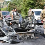 The Israeli army announces it targeted a Hezbollah operative in an airstrike in southern Lebanon