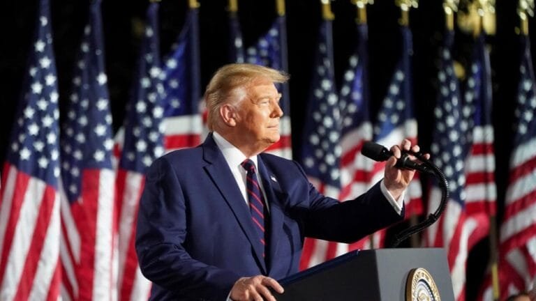 Trump calls for a 10% cap on credit card interest rates for one year.