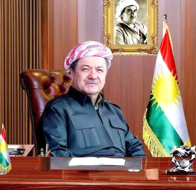 الرئيس الكردستاني مسعود بارزاني