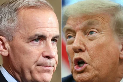 Carney warns of a global trade storm after Trump threatens tariffs on Canada following his visit to China.