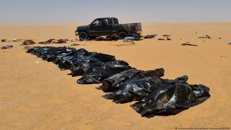 Libya: 21 bodies of migrants found in a mass grave in the east of the country