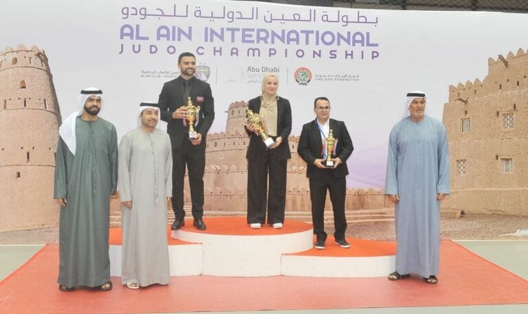 "Emirates Judo" Youth Champion at Al Ain International Open