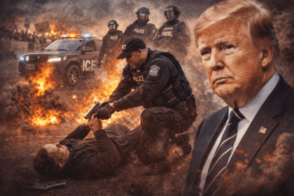 Trump avoids taking a definitive stance on the Minneapolis protester shooting and comments on withdrawing immigration officers.