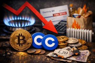 Britain mutes controversial advertisement promoting cryptocurrencies as a 'lifeline' from the high cost of living