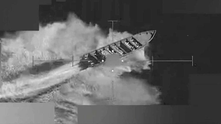 The US Coast Guard is attempting to intercept a Russian oil tanker in the North Atlantic.