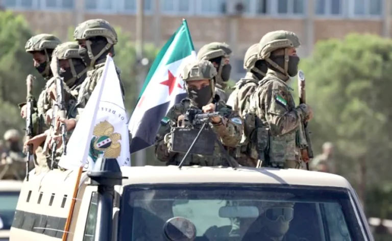 دخول الجيش السوري إلى تل براك بعد انسحاب قوات قسد