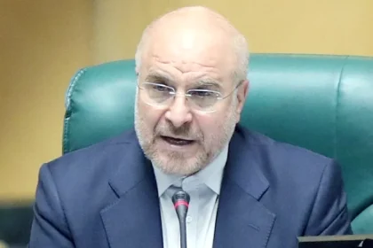 Iranian Parliament Speaker Mohammad Bagher Ghalibaf