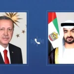 The President of the UAE and the Turkish President discuss regional developments