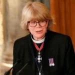 In a historic ceremony in London, Sarah Mulally was appointed the first woman to head the Church of England.