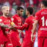 شباب الأهلي يمطر شباك دبا بسباعية وينقض على صدارة الدوري الإماراتي