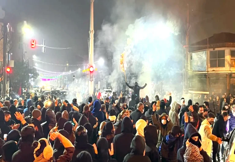 The death toll from the popular protests in Iran