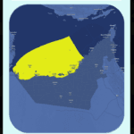 UAE weather.. Northwesterly winds and the sea is turbulent on Monday