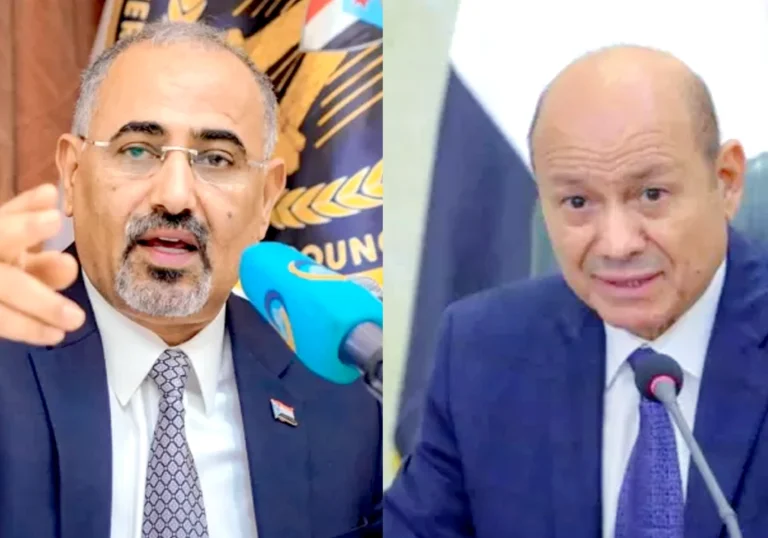 عاجل زلزال سياسي في اليمن.. العليمي يعزل الزبيدي بتهمة الخيانة