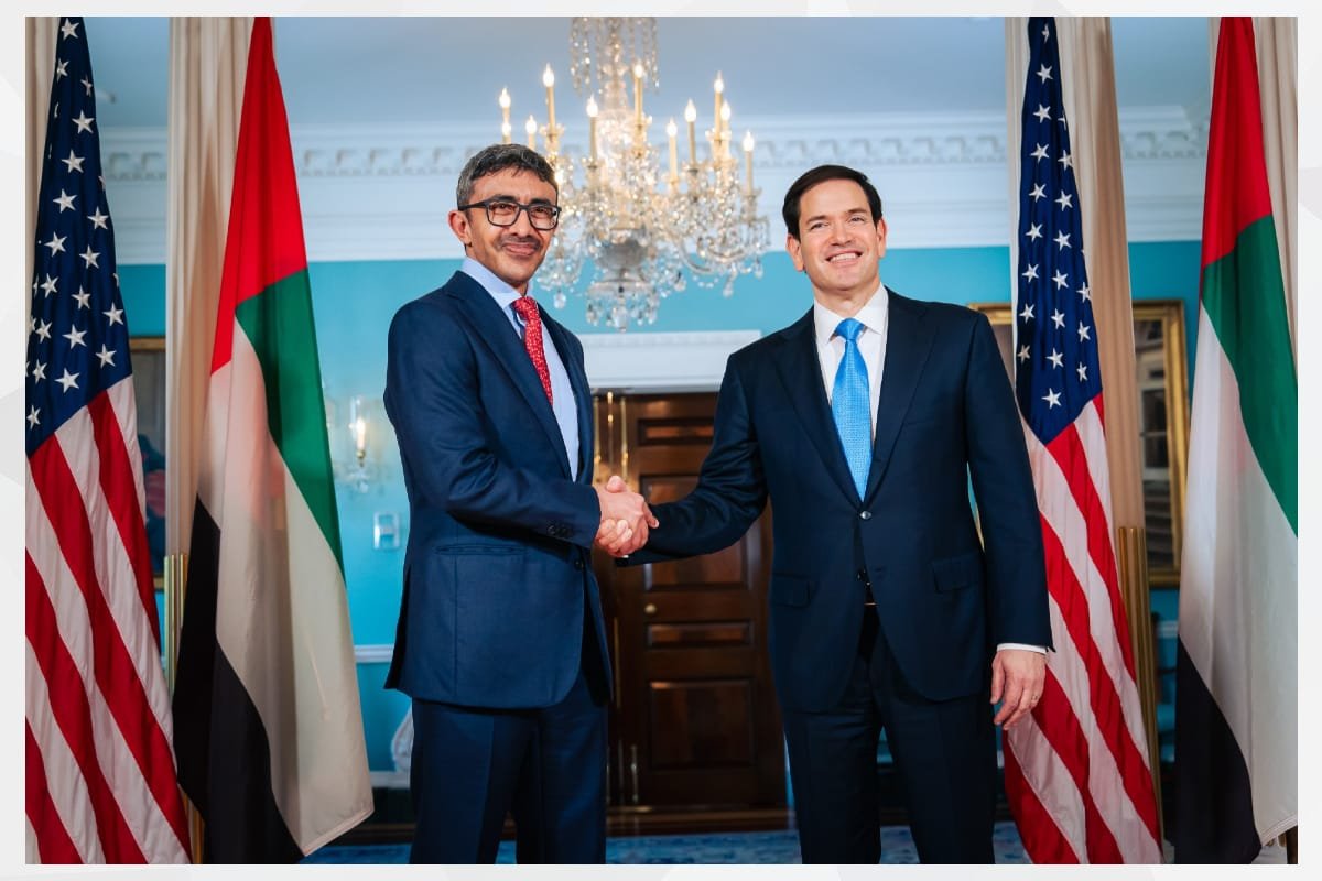 Abdullah bin Zayed discusses developments in Gaza and Sudan in a phone call with the US Secretary of State