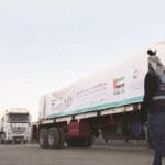 The Gentleman Knight 3.. The UAE launches its new relief course from northern Gaza