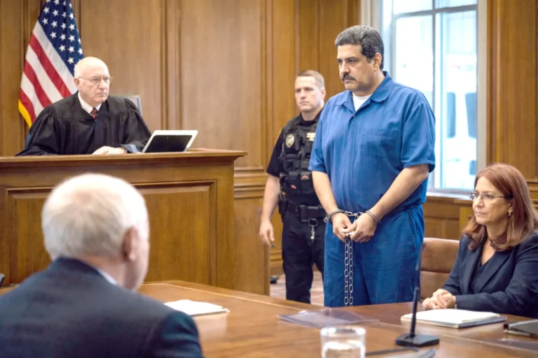 مادورو أمام محكمة أمريكية في نيويورك