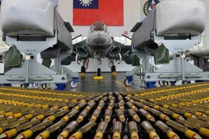 China accuses Washington of fueling tensions in Taiwan through arms deals.