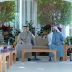 محمد بن راشد ومنصور بن زايد يتبادلان التهاني بالعام الجديد ويستعرضان آفاق التنمية