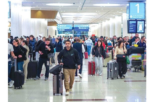 Peak travel.. 646 thousand passengers via «Dubai International Airport» in two days