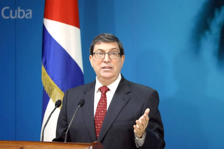 Cuban Foreign Minister Bruno Rodriguez