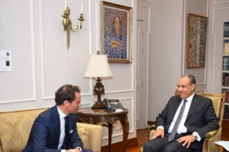 The Egyptian Foreign Minister discusses strengthening security partnerships with a NATO representative and warns against destabilizing the Horn of Africa.