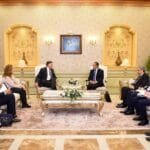 مصر والولايات المتحدة تبحثان تعزيز العلاقات الثنائية ومستجدات القضايا Egypt and the United States discuss strengthening bilateral relations and the latest developments in regional issues.