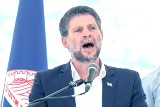 وزير المالية الإسرائيلي بتسلئيل سموتريتش-غزة