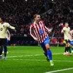 مباراة أتلتيكو مدريد وبرشلونة في نصف نهائي كأس ملك إسبانيا