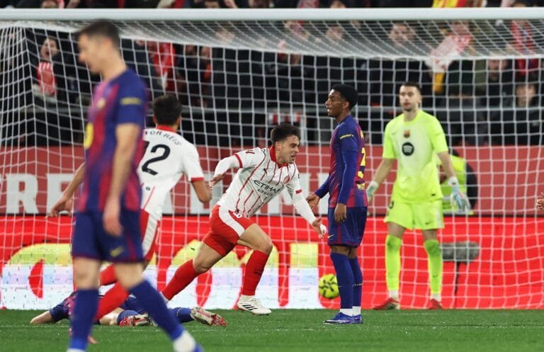 جيرونا يقلب الطاولة على برشلونة ويشعل صراع القمة في الليجا