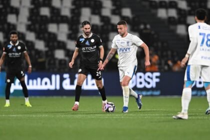 مباراة الهلال والشباب في الدوري السعودي