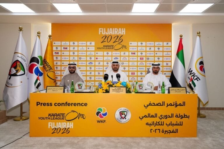 Fujairah 2026. 2,338 male and female players representing 93 countries in the World Youth Karate League