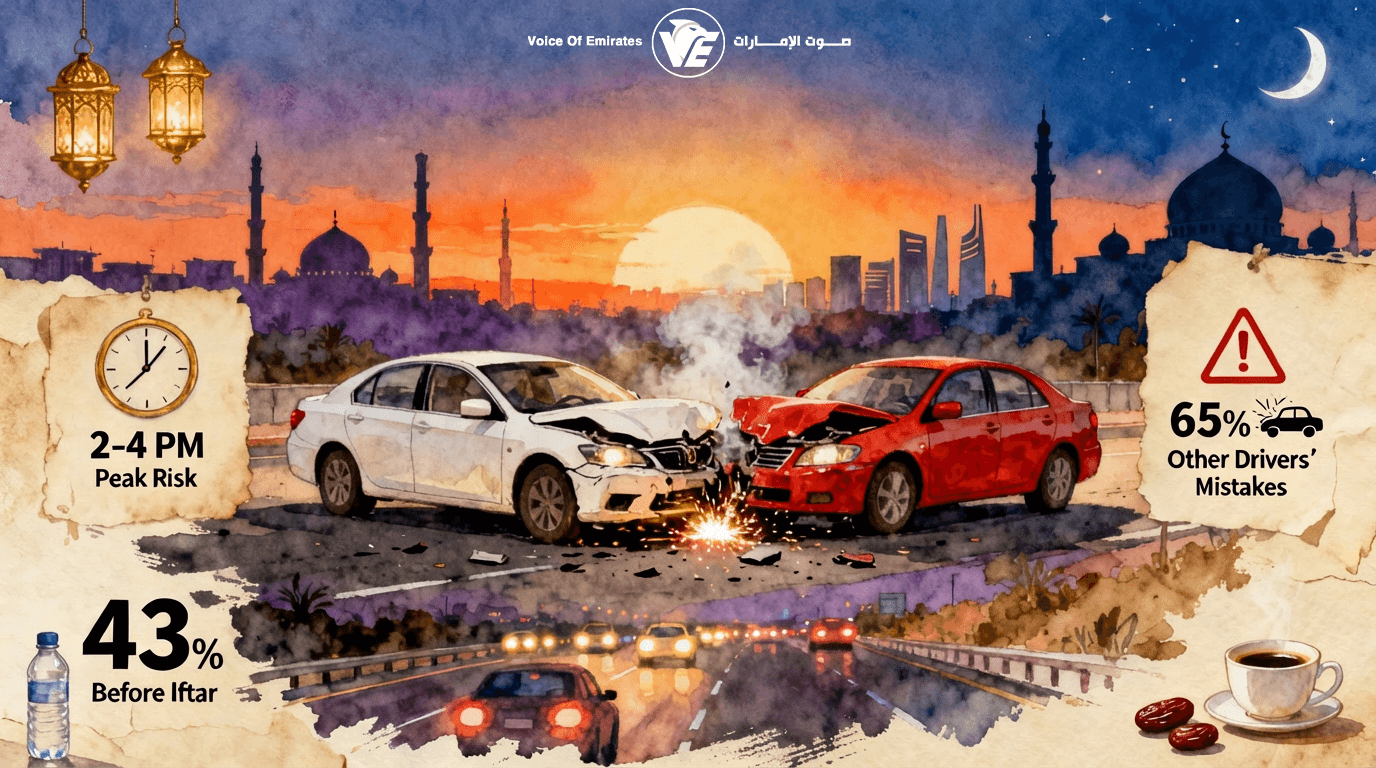 Study: Traffic Accident Patterns During Ramadan in the United Arab Emirates
