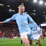 إرلينج هالاند لاعب مانشستر سيتي