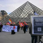 Staff strike rocks Louvre: losses exceed one million euros