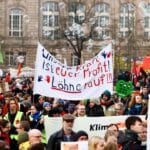 A general strike disrupts public transport across most of Germany