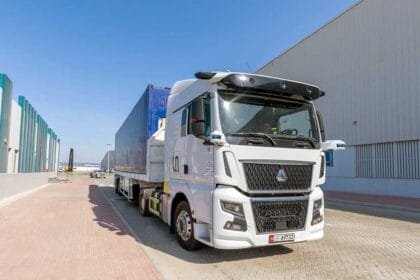 Abu Dhabi.. Integrated Transport launches first regional trial of operating self-driving trucks
