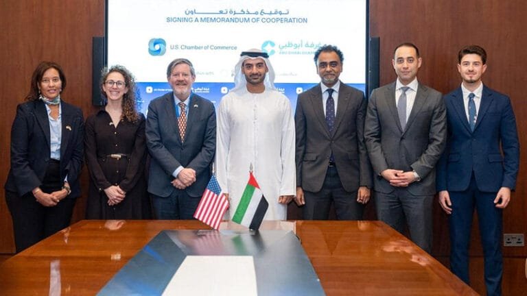 111 billion dirhams in trade between Abu Dhabi and America in 9 months of 2025. Agreement between the Abu Dhabi Chamber and the American Chamber of Commerce