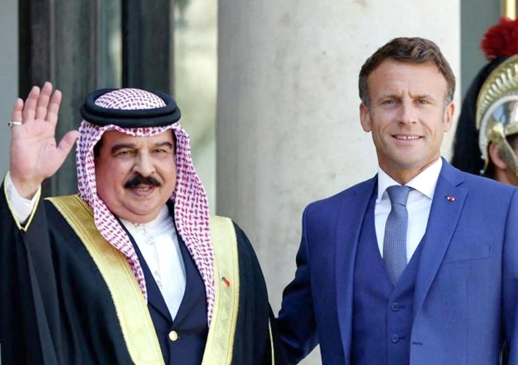 A bilateral defense agreement to enhance cooperation and the exchange of strategic information between Bahrain and France