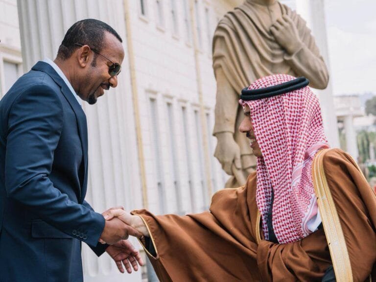 A stormy meeting between Abiy Ahmed and the Saudi Foreign Minister regarding Sudan and accusations against the Kingdom of supporting terrorism.