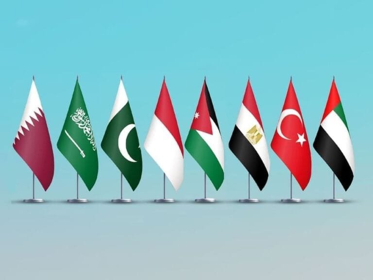 Joint statement by foreign ministers of 8 countries regarding the West Bank