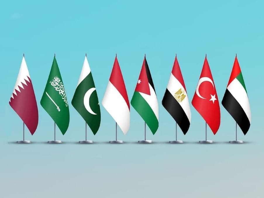 Joint statement by foreign ministers of 8 countries regarding the West Bank