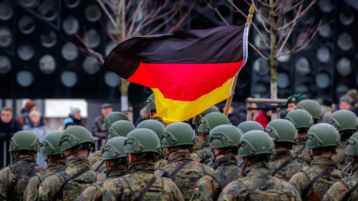 Tensions escalate in Eastern Europe as Germany deploys 5,000 troops and 105 tanks near the Belarusian border.