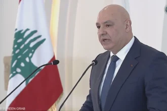 The Lebanese president receives a message from the US regarding Israel not escalating its actions against Lebanon.