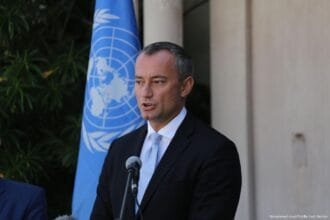 Mladenov: 2,000 Palestinians have applied to join the transitional police force in Gaza