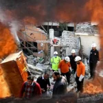 A massive explosion rocks Pakistan... deaths and injuries in a disaster inside a residential building