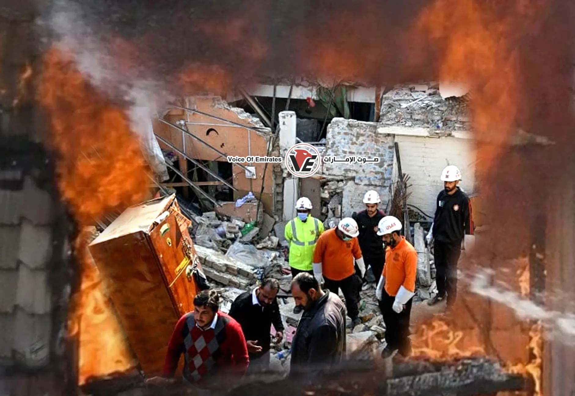 “A powerful explosion rocks Pakistan”… Deaths and injuries in a disaster inside a residential building