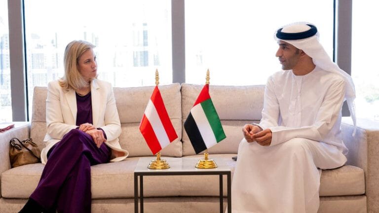 It increased by 15.8% year-on-year. 7.7 billion dirhams in trade between the UAE and Austria in 2025