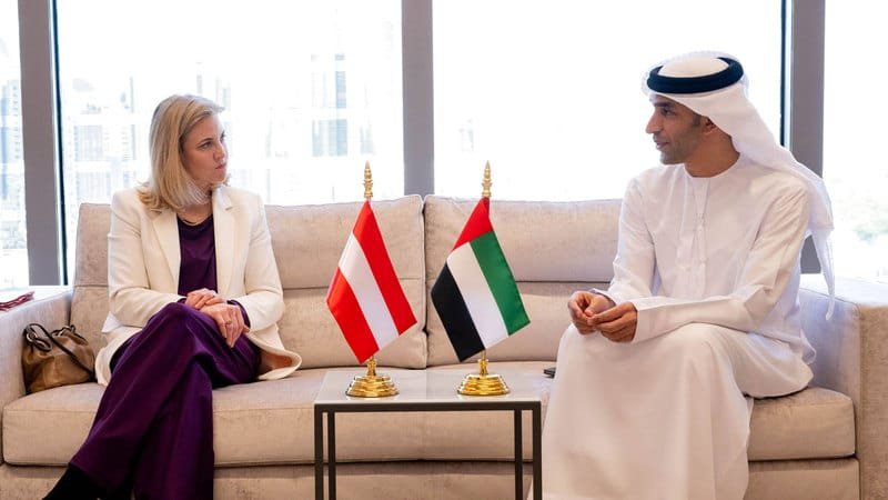 It increased by 15.8% year-on-year. 7.7 billion dirhams in trade between the UAE and Austria in 2025